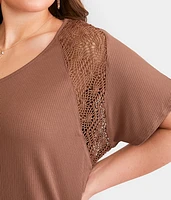 Crochet Inset Top