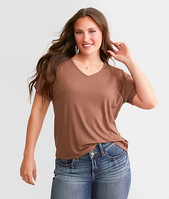 Crochet Inset Top