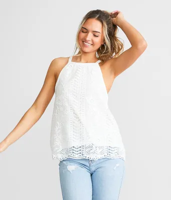 Crochet Lace Tank Top