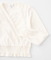Girls - Slub Smocked Top