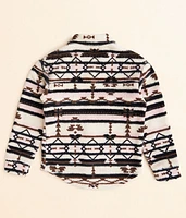 Girls - Southwestern Fleece Shacket