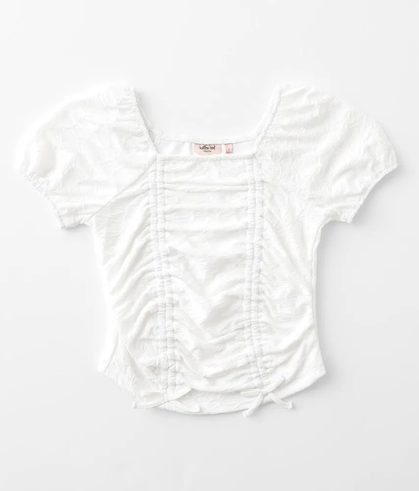 Girls - Willow & Root Cinch Tie Top