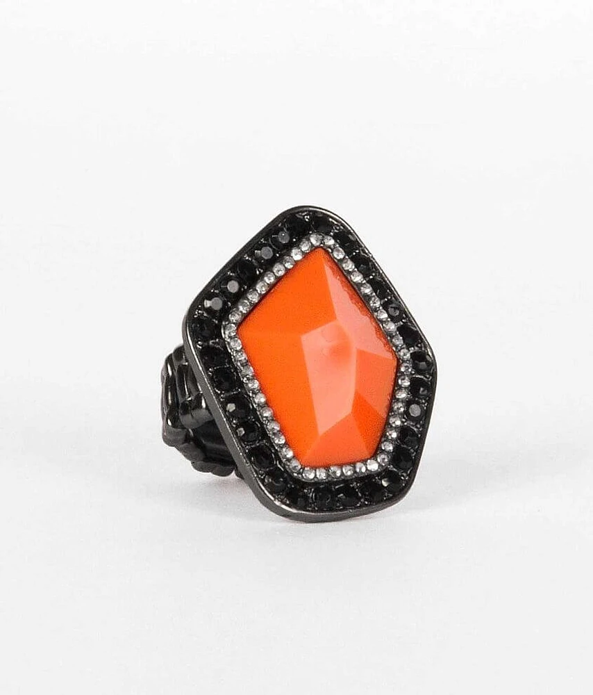 Neon Chunky Stone Ring