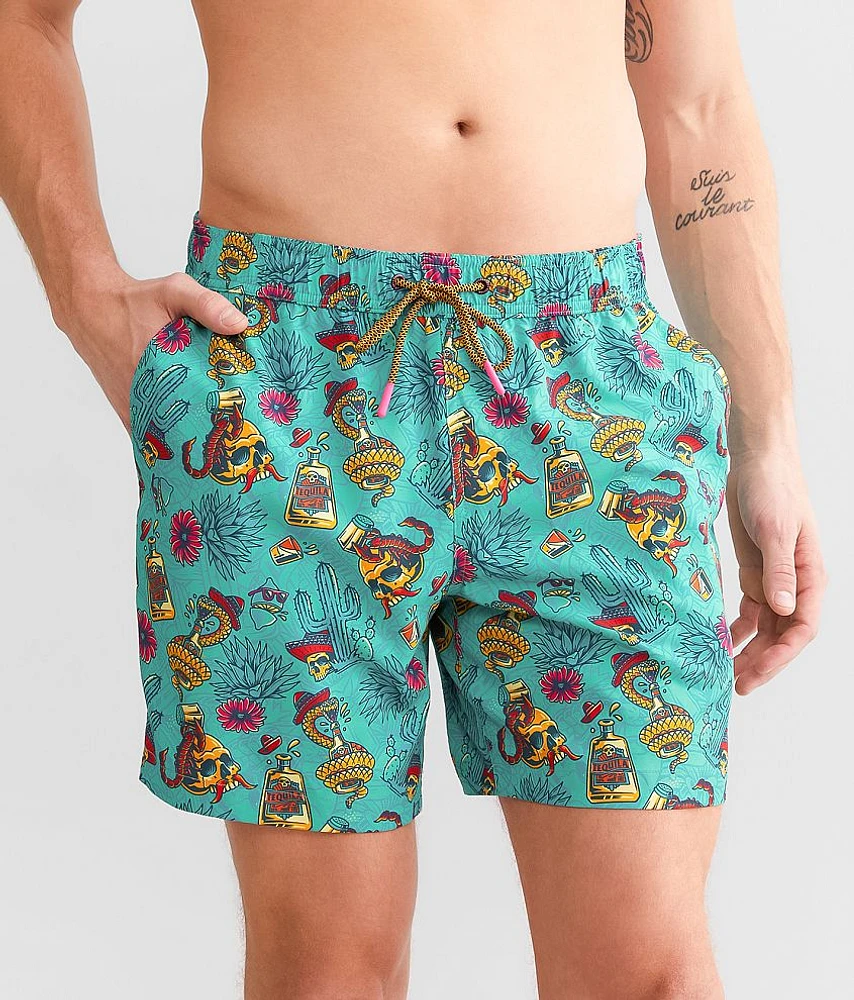 Tequila Pardy Stretch Swim Trunks