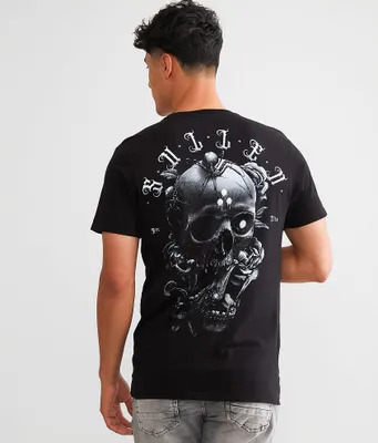 Sullen Blaq Skull T-Shirt