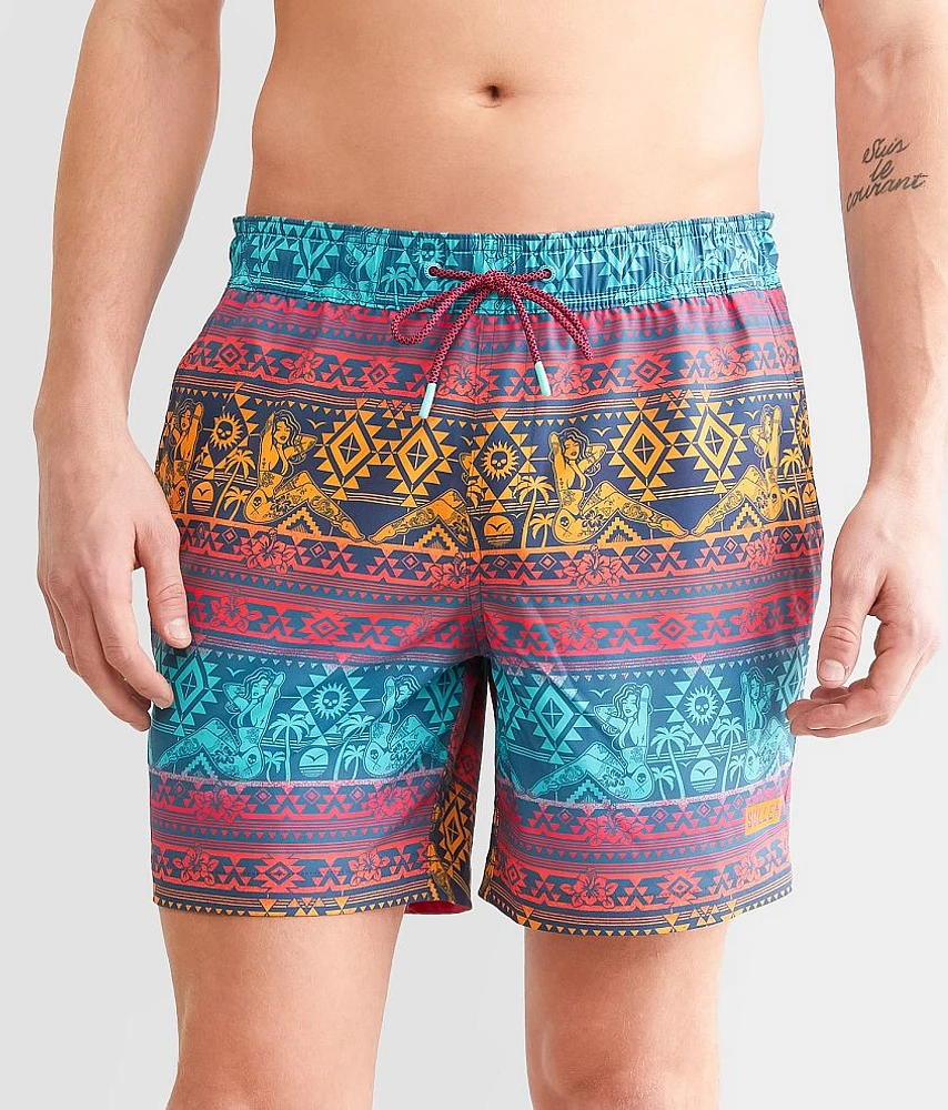 Azteca Beach Club Swim Trunks