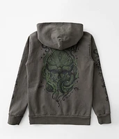 Boys - Black Octopus Hooded Sweatshirt