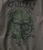 Boys - Black Octopus Hooded Sweatshirt