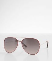 BKE Rimmed Aviator Sunglasses