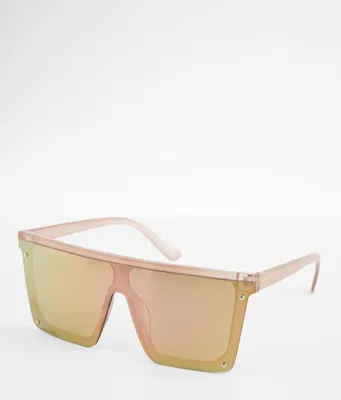 BKE Mirrored Shield Sunglasses