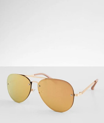 Oversized Aviator Sunglasses