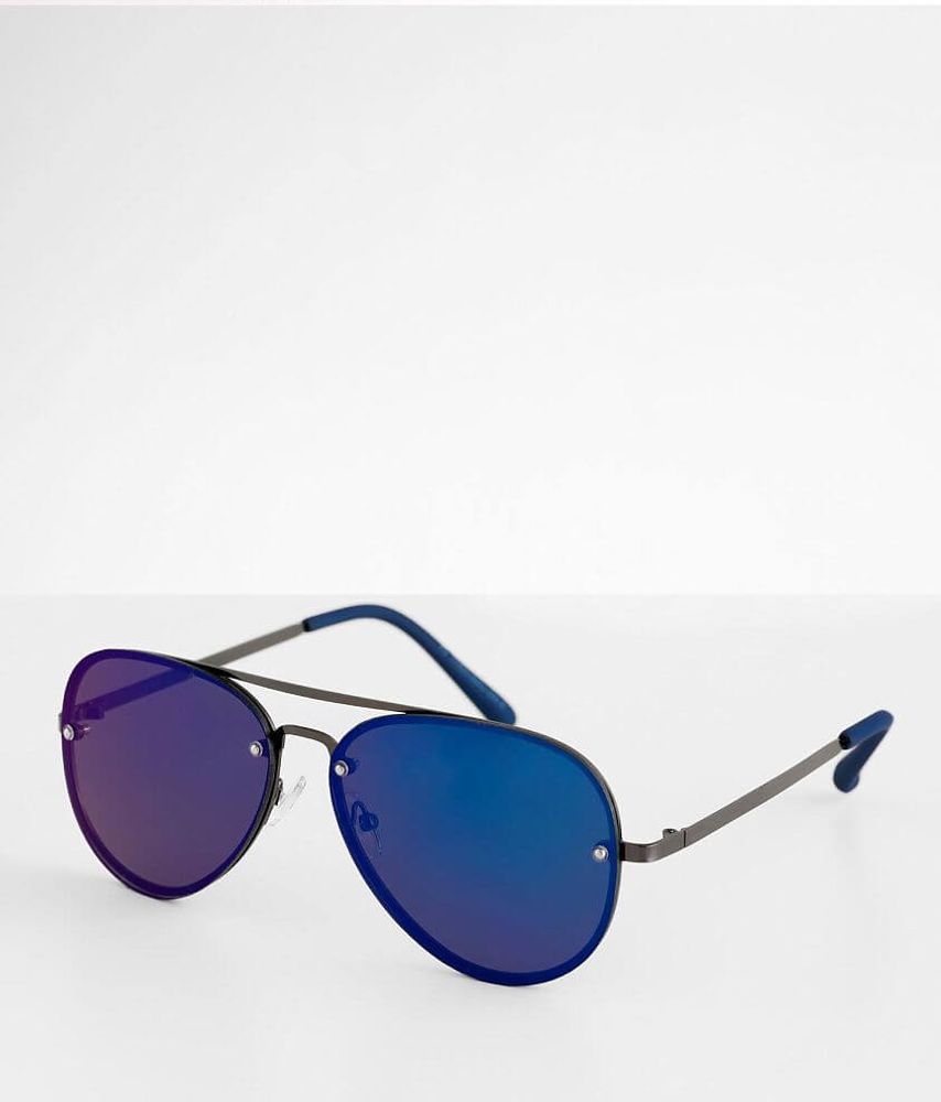 BKE Blue Aviator Sunglasses