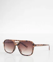 Tort Aviator Sunglasses