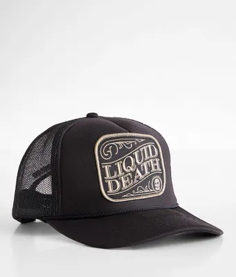 Liquid Death Death Saloon Trucker Hat