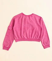 Girls - Cargo Sleeve Pullover