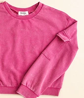 Girls - Cargo Sleeve Pullover