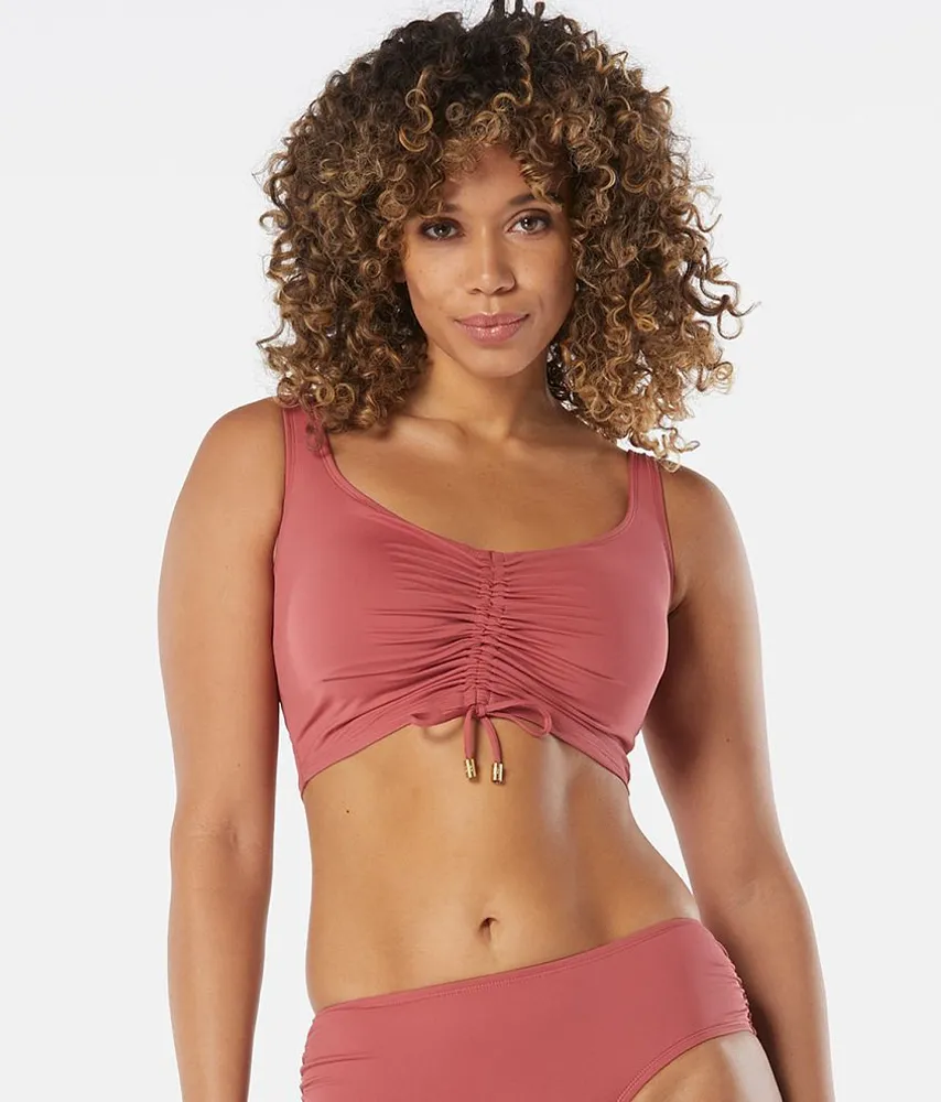 Coco Reef Elevate Shirred Underwire Bikini Top