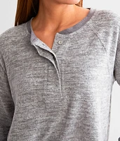 Brushed Henley