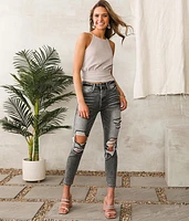 High Neck Tinsel Tank Top