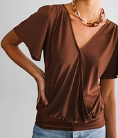 Surplice Top