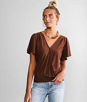 Surplice Top