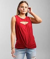 Cut-Out Tank Top