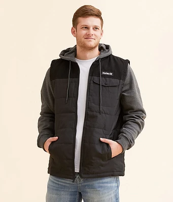 Hurley Jenkins Canvas Hooded Jacket