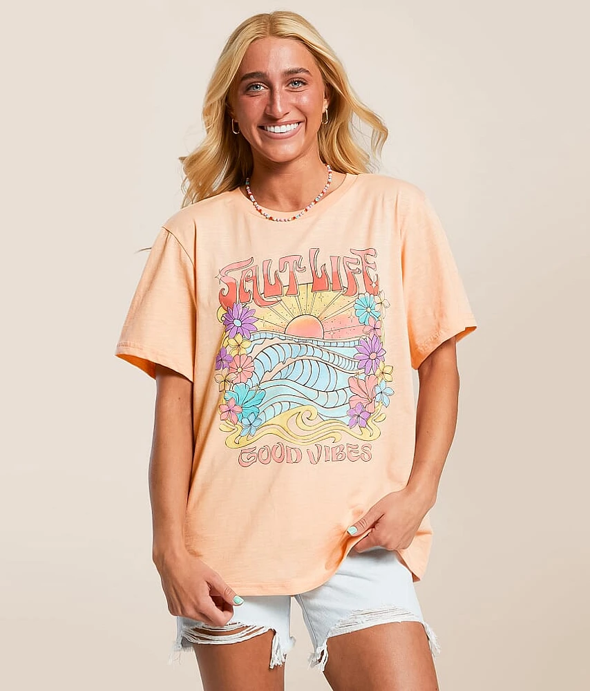 Sunrise Vibes Oversized T-Shirt