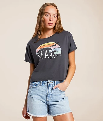 Sea Ya Cropped T-Shirt