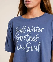Soothes The Soul Cropped T-Shirt