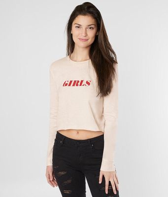 KENDALL + KYLIE Girls Cropped T-Shirt
