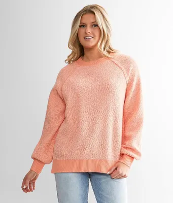 BKE Neon Nubby Pullover Sweater
