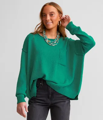 Daytrip Boxy Pocket Sweater