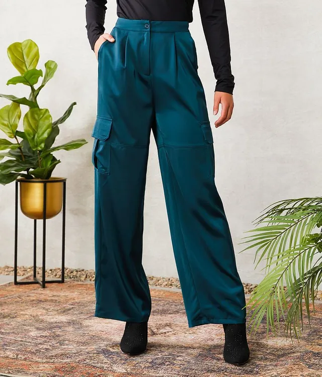 Buckle Bailey Rose Corduroy Cargo Wide Leg Pant