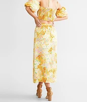 Split Midi Skirt