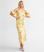 Split Midi Skirt