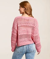 Pointelle Sweater