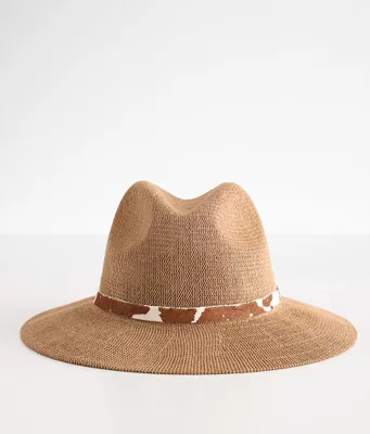 Wyeth Open Weave Fedora Hat