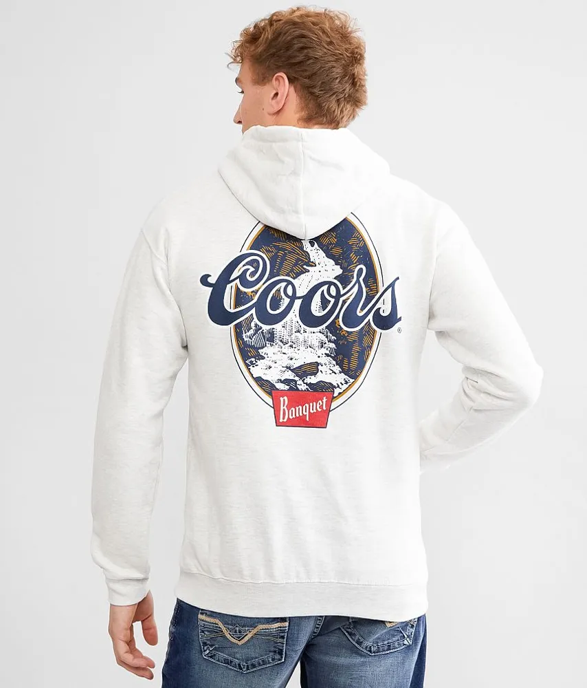 tee luv Coors Light Waterfall Hooded Sweatshirt