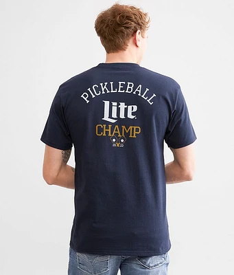 tee luv Miller Lite Pickleball Champ T-Shirt