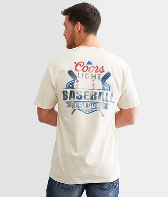 tee luv Coors Light Baseball T-Shirt