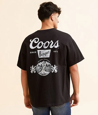 tee luv Coors Banquet Waterfall T-Shirt