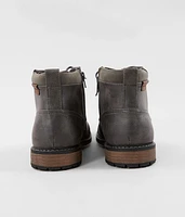 Clay Distressed Faux Leather Boot