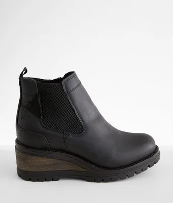 Bullboxer Chelsea Leather Wedge Ankle Boot