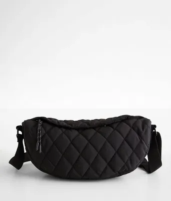 Street Level Quilted Sling Bag