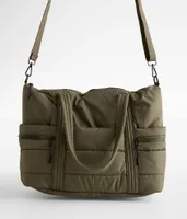 Street Level Nylon Puffer Tote