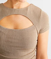 Slinky Cut-Out Top
