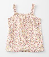 Girls - Willow & Root Ruffled Floral Tank Top