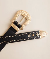 Glitz Studded Western Belt