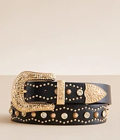 Glitz Studded Western Belt